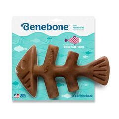 Benebone Fishbone Salmon Giant - Жувальна іграшка зі смаком лосося