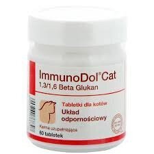 Dolfos ImmunoDol Cat - Витаминно-минеральный комплекс для поддержки иммунитета для кошек 60 табл (20 г)