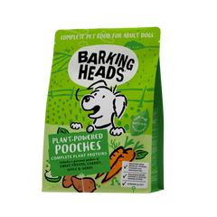 Barking Heads Plant-Powered Pooches - Баркінг Хедс сухий корм для собак усіх порід без м'яса, вегетаріанський 1 кг