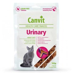 Canvit Urinary - Канвит лакомства для здоровья мочевыделительной системы кошек 100 г