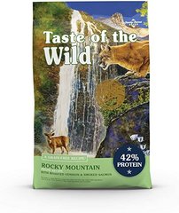 Taste of the Wild Rocky Mountain Feline Formula (42/18) Сухой корм с мясом косули и лососем для кошек