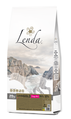 Lenda Gold Puppy Maxi - Ленда сухой комплексный корм для щенков и молодых собак всех пород 20 кг