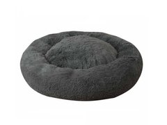 Animall Wendy - Лежак-гніздо темно-сірого кольору для собак та кішок, розмір L, 63×63×15 см