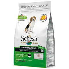 Schesir Dog Medium Adult Lamb ШЕЗІР ДОРОСЛИЙ СЕРЕДНІХ ЯГНЯ сухий монопротеїновий корм для собак середніх порід 3 кг
