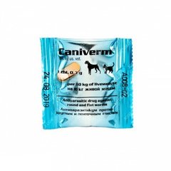 Bioveta Caniverm - таблетки от глистов Каниверм 0,175 г