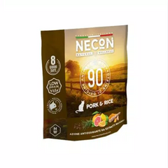 Necon Natural Wellness Adult Pork & Rice - Сухий корм для дорослих котів зі свининою та рисом 400 г
