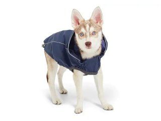 GF Pet Reversible Raincoat navy Двусторонний дождевик для собак синий 3XL