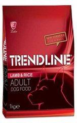 Trendline - Повноцінний та збалансований сухий корм для собак з ягням та рисом 1 кг