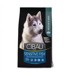 Farmina Cibau Sensitive Adult - Сухой корм для средних и больших собак с чувствительным пищеварением с рыбой 12 кг
