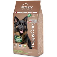 happyOne Premium Adult Dog Hypoallergenic - Сухий гіпоалергенний для дорослих собак 15 кг