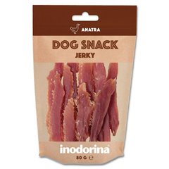 Inodorina dog snack jerky anatra лакомство для собак кусочки утки 80 г