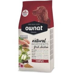 Ownat Classic Complete - Сухий корм для собак всіх порід з курячим м'ясом 4 кг