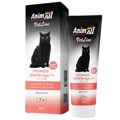 AnimAll VetLine Senior Age 7+ - Фитопаста для кошек старше 7 лет 100 г