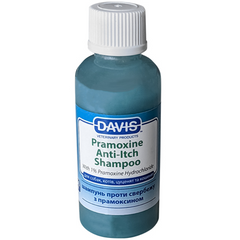 Davis Pramoxine Anti-Itch Shampoo - Девіс шампунь від сверблячки з 1% прамоксину гідрохлоридом для собак та котів 50 мл