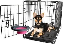 Dexas Collapsible Kennel Bowl Миска складная с креплением для клетки (малая)