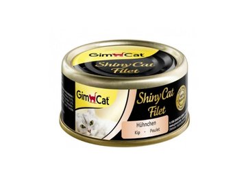 GimCat Shiny Cat Filet Chicken - Консерва для кішок з куркою 70 г