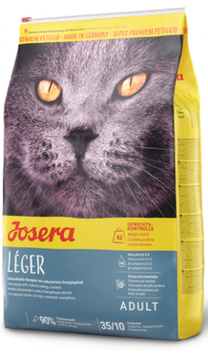 Josera Léger - Сухий корм для малоактивних та схильних до повноти, у тому числі кастрованих та стерилізованих котів 2 кг