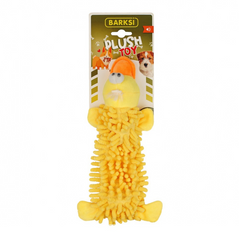 Barksi Plush Toy - Игрушка для собак утенок с пищалкой 17 см