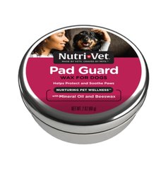 Nutri-Vet Pad Guard Wax Нутрі-Вет захисний крем для подушечок лап собак 60 г
