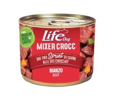 LifeDog Mixer Crocc консерва для собак с говядиной 150 г