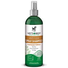 VET`S BEST Natural Anti-Flea Spray-Shampoo Шампунь-спрей от блох 470 мл