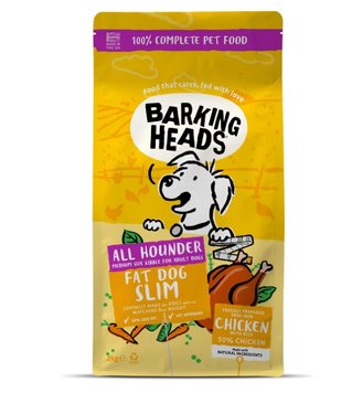 Barking Heads Fat Dog Slim Light Chicken, Trout and Rice - Баркінг Хедс полегшений сухий корм для собак всіх порід з куркою, фореллю та рисом 2 кг