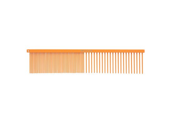 Dezynadog Ember Orange Curved Comb - Изогнутая расческа 19 см