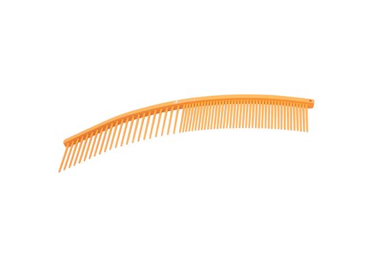 Dezynadog Ember Orange Curved Comb - Изогнутая расческа 19 см