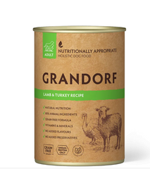 Grandorf Lamb and Turkey - Грандорф консерви для собак з ягням та індичкою 400 г