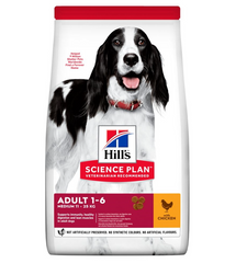 Hill’s Science Plan Adult Medium Breed - Сухой корм для взрослых собак средних пород с курицей 2,5 кг