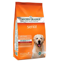 Arden Grange Dog Senior - Арден Гранж сухий корм для літніх собак з куркою та рисом 6 кг