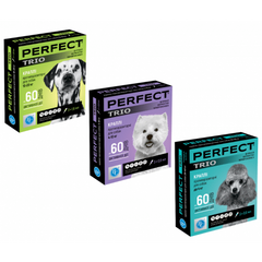 PerFect Trio Краплі на холку від бліх, кліщів та глистів для собак до 4 кг, 1 піпетка