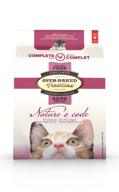 Oven-Baked Tradition Nature's Code - Овен-Бейкед сухой беззерновой корм для кошек с курицей 350 г