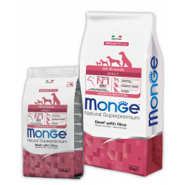 Monge All Breeds Adult Beef & Rice Корм ​​для собак з яловичиною та рисом 2,5 кг