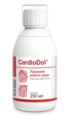 Dolfos CardioDol - Дієтична кормова добавка для здоров'я серця собак та котів 250 мл