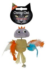 Holland Crazy Cat Wacko Іграшка для котів Пташка Фіолетова
