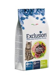 Exclusion Cat Adult Chicken - Монопротеїновий сухий корм з куркою для дорослих котів всіх порід 300 г