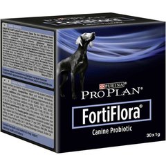 Pro Plan Fortiflora Добавка с пробиотиком для собак для нормализации баланса кишечной микрофлоры