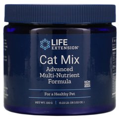 Life Extension Cat Mix (Advanced Multi Nutrient Formula) - Мультивитаминная формула для котов, порошок 100 г