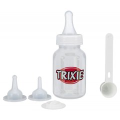 Trixie Sucking Bottle Set - Набор для кормления детёнышей (мерная ложечка - 10мл, бутылочка - 120мл, соски)
