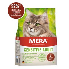 MERA Cats Sensitive Adult Insect - Сухой корм для взрослых кошек с чувствительным пищеварением с протеином насекомых 400 г