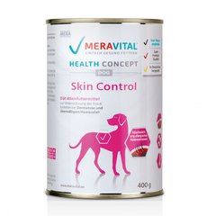 MERA MVH Nassfutter Skin Control - Консервы для взрослых собак при дерматозах и чрезмерном выпадении шерсти 400 г