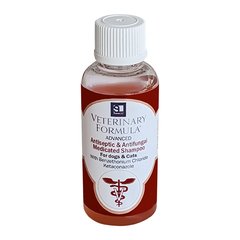 Veterinary Formula Advanced Antiseptic & Antifungal Medicated Shampoo - Ветеринарна Формула Протигрибковий шампунь для собак та котів 45 мл