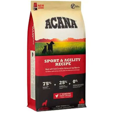 Acana Sport & Agility - Акана сухой корм для взрослых активных собак всех пород 11,4 кг