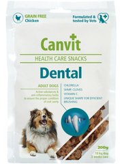 Canvit Dental - Канвіт ласощі для догляду за зубами собак з куркою 200 г