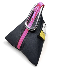 Poo Bag Triangle Pink - Сумка-переноска для пакетів