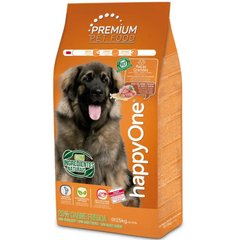 happyOne Premium Dog Large Breeds Fresh Meat - Сухий корм для дорослих собак великих порід зі свіжим м'ясом 15 кг