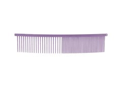 Show Tech Curved Combi Comb - Purple Comb Изогнутый гребень для кучерявой шерсти (фиолетовый), 19 см
