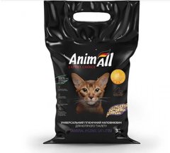 AnimAll Гігієнічний наповнювач для туалетів домашніх тварин 3 кг