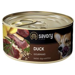 Savory Dog Adult Duck - Сейворі консерви для дорослих собак з качкою 200 г